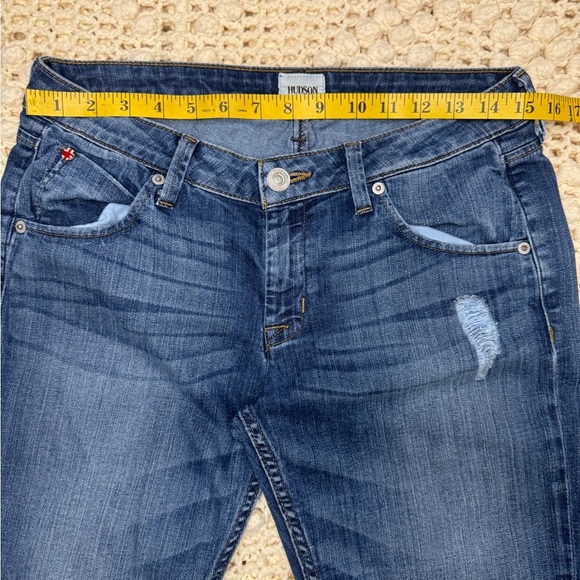 Hudson Stylish Distressed Blue Jeans.        #19 - Picture 3 of 13